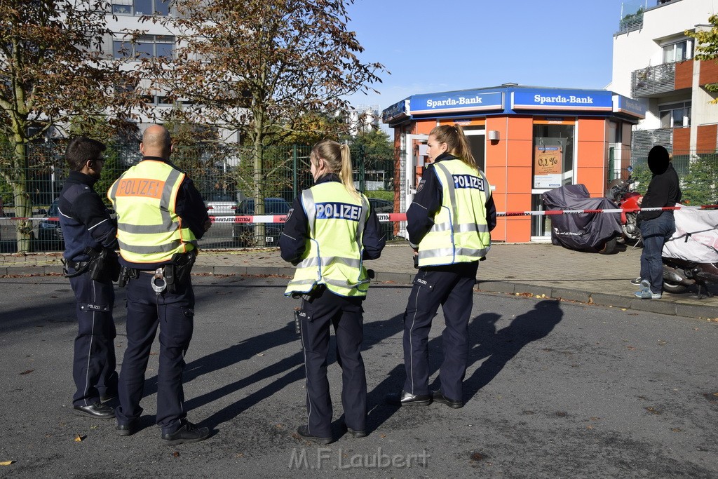 Versuchte Geldautomatensprengung Koeln Nippes Werkstattstr P032.JPG - Miklos Laubert